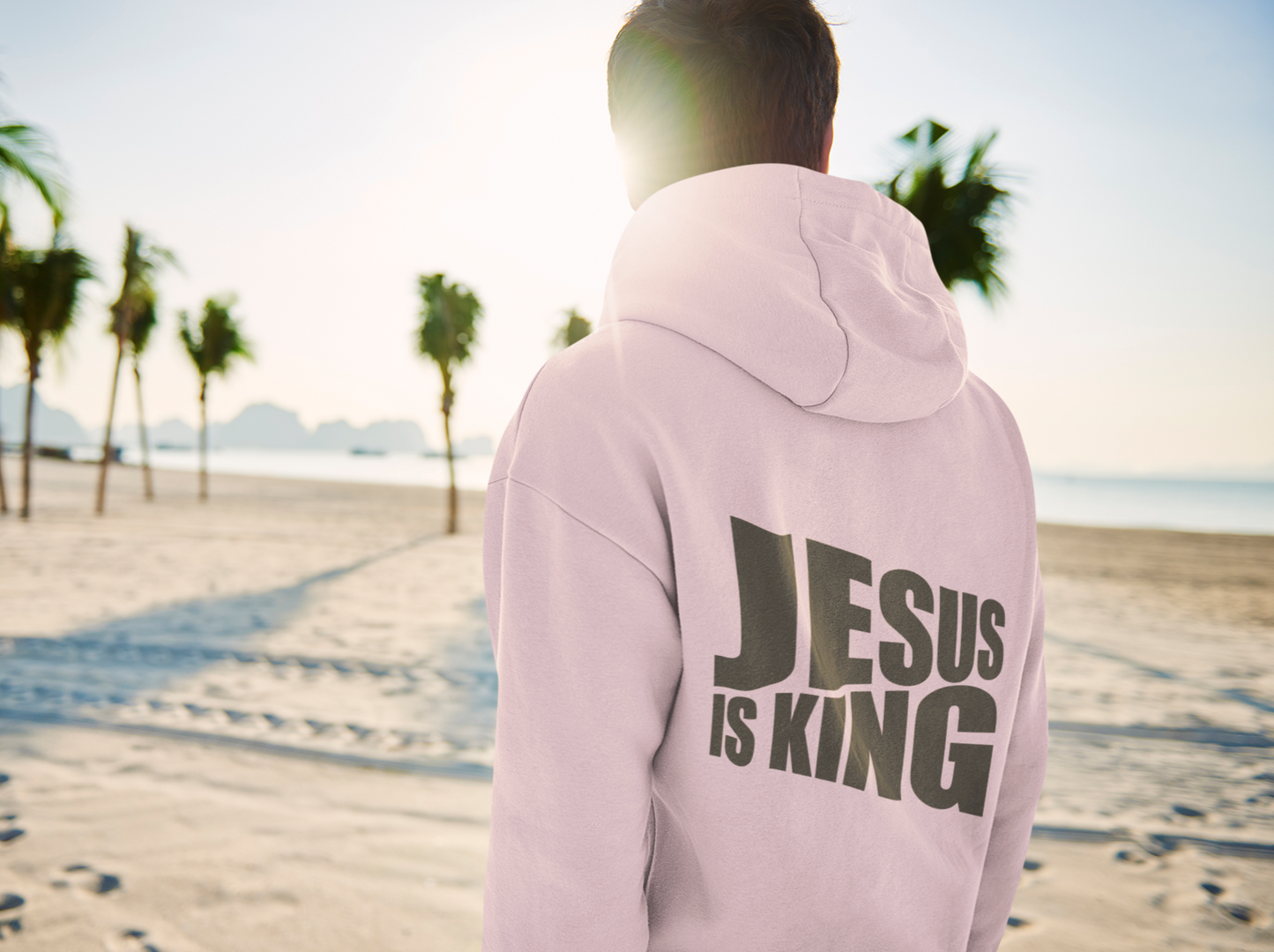 Jesus Is King Hoodie - Christian Apparel Hooded Sweatshirt