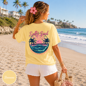 Salty Soul Beach T-Shirt - "You Are the Salt of the Earth" (Matthew 5:13)