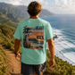 Lead Me to The Rock Psalm 61 Bible Verse Surf Tee