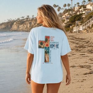 He Shall Direct Thy Paths Tee - Proverbs 3:6 Bible Verse T-Shirt