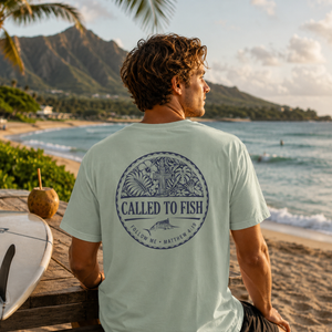 Called to Fish T-Shirt – Matthew 4:19 Christian Tee