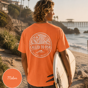 Called to Fish T-Shirt – Matthew 4:19 Christian Tee
