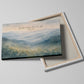 Smoky Mountains Watercolor Bible Verse Canvas — Stretched Matte Canvas