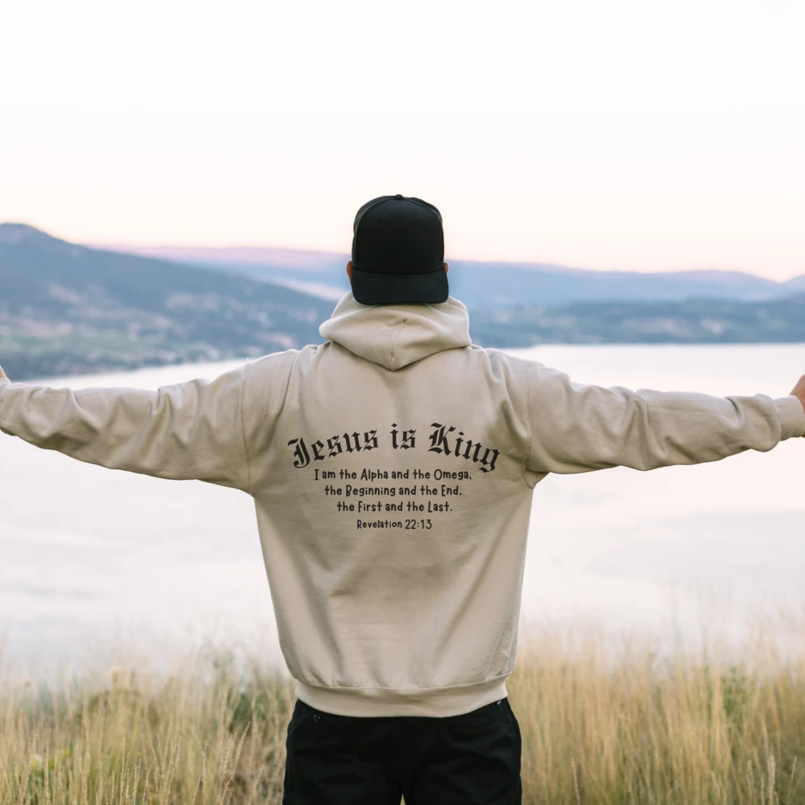 Jesus Is King Hoodie - Bible Verse Hoodie