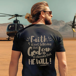 Faith Shirt - Christian Shirt | Christian Tee Brown Aesthetic Shirt