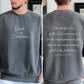 Great is thy Faithfulness Sweatshirt - Lamentations 3 | Comfort Colors Sweatshirt