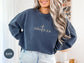 John 3:16 Sweatshirt - For God So Loved The World Sweater | Comfort Colors Sweatshirt