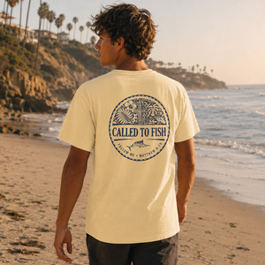 Called to Fish T-Shirt – Matthew 4:19 Christian Tee