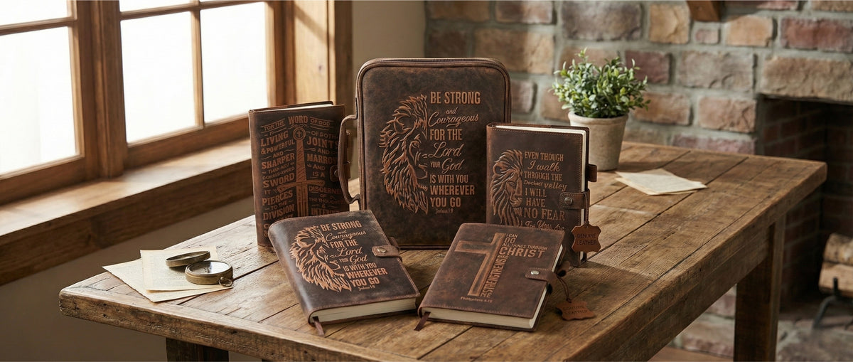 Case of 100 Leather Journals