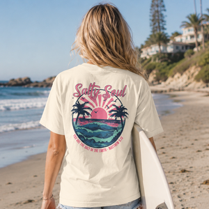 Salty Soul Beach T-Shirt - "You Are the Salt of the Earth" (Matthew 5:13)