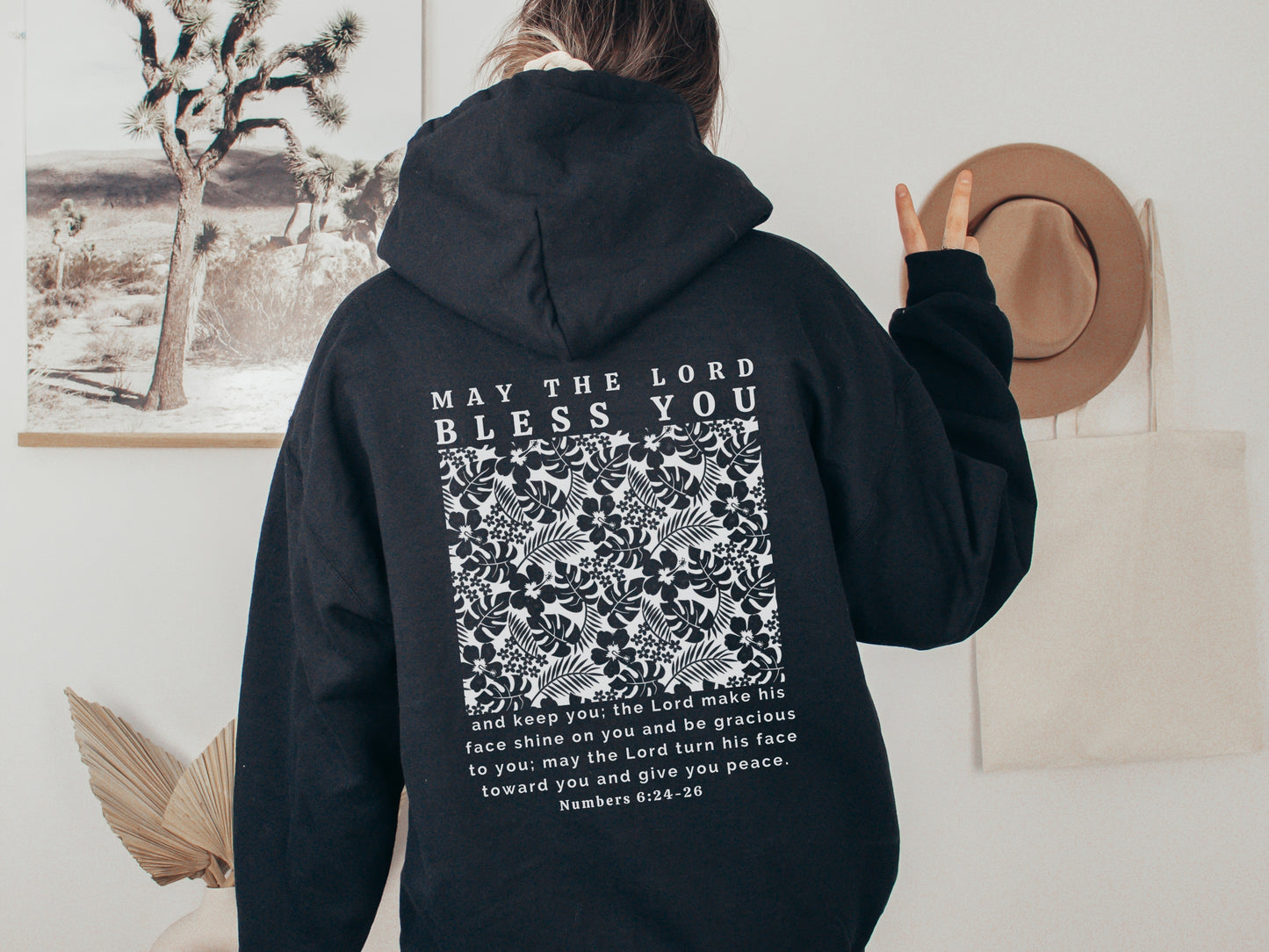 The Lord Bless You Hoodie | Christian Hooded Sweatshirt