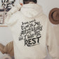 Jesus Hoodie - Bible Verse Hoodie | Come to Me, I Will Give You Rest - Matthew 11