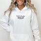 Embroidered Hoodie - Trust In The Lord With All Your Heart - Proverbs 3:5 Bible Verse | Christian Hoodie with Embroidery