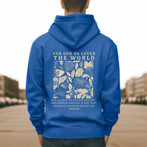 For God So Loved The World John 3:16 Hooded Sweatshirt