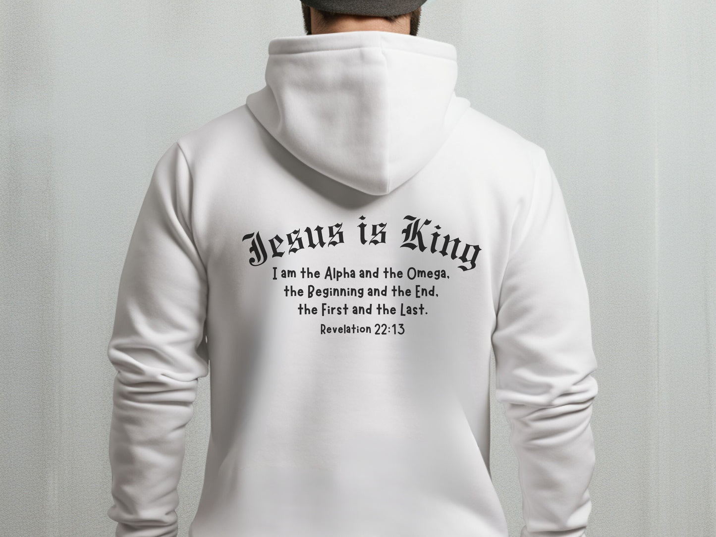 Jesus Is King Hoodie - Bible Verse Hoodie