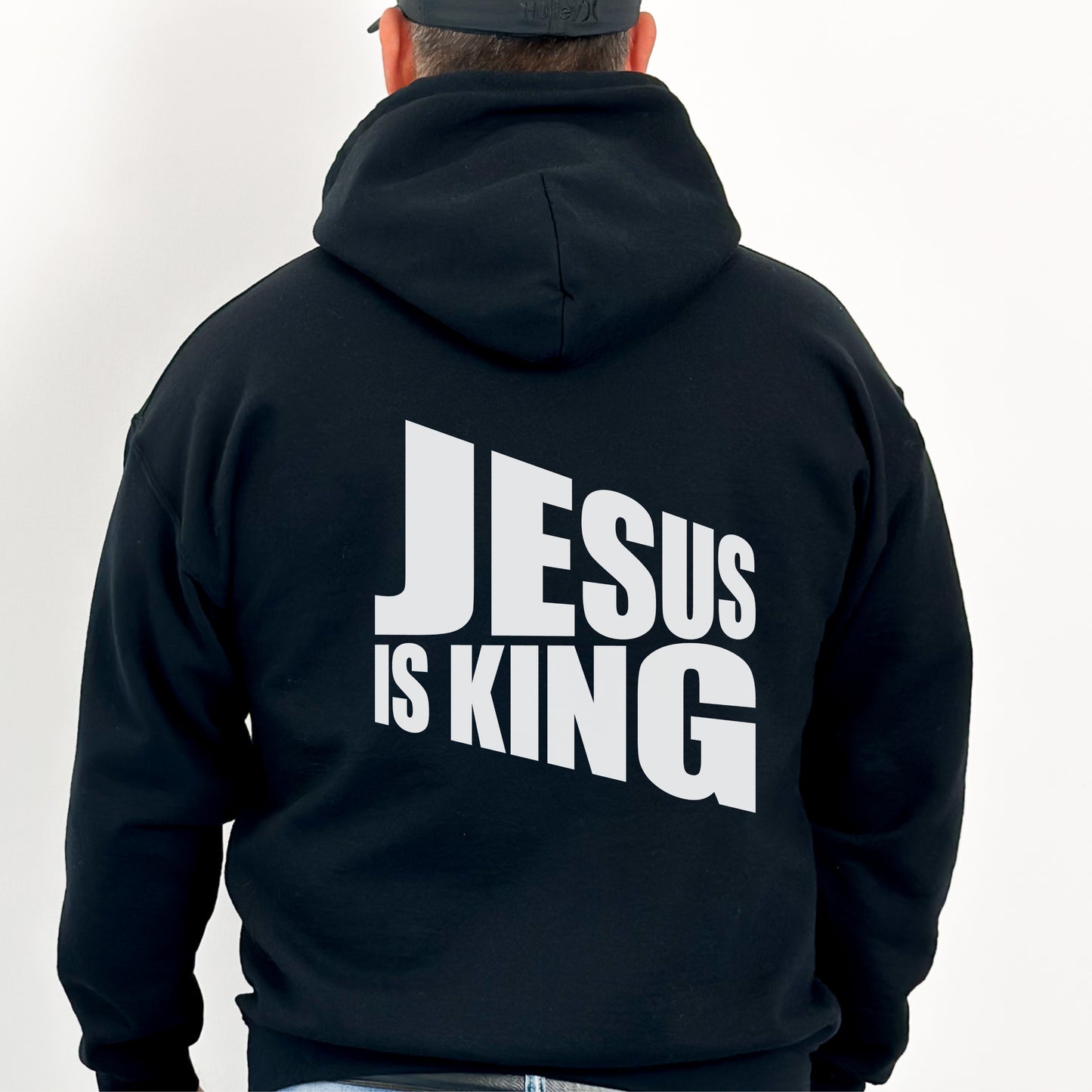 Jesus Is King Hoodie - Christian Apparel Hooded Sweatshirt