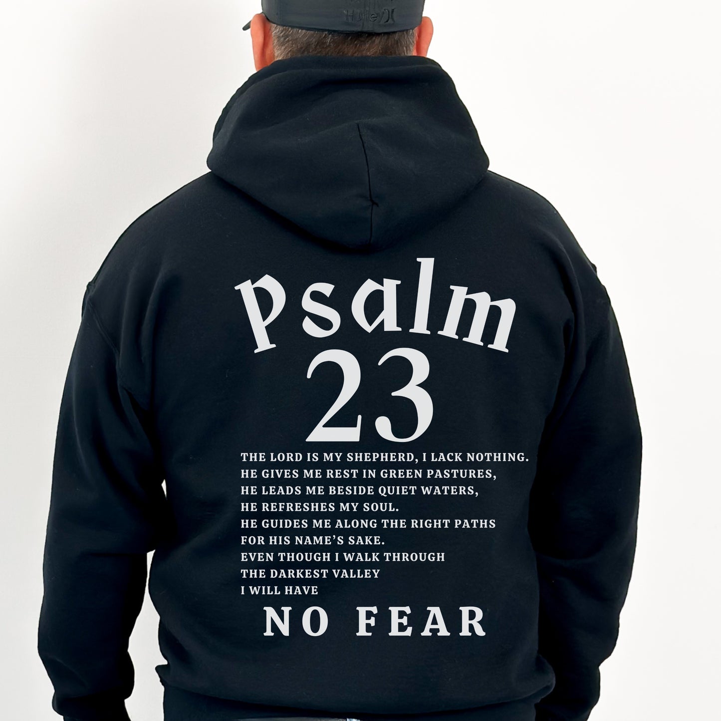 The Lord Is My Shepherd Hoodie - Psalm 23 Hooded Sweatshirt