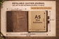 I Can Do All Things Through Christ - Philippians 4:13 Bible Verse | Genuine Leather Journal, Prayer Diary | 320 Pages, Refillable insert