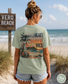 Lead Me to The Rock Psalm 61 Bible Verse Surf Tee