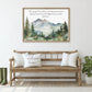 I Lift My Eyes To The Mountains - PSALM 121 Bible Verse Wall Art