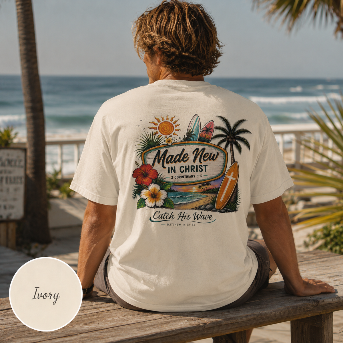 Made New In Christ Tee - 2 Corinthians 5:17