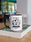 Psalm Scripture Mug | He Alone Is My Rock - Psalm 62:6 Accent Coffee Mug