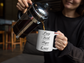Pray Faith Hope Love Ceramic Mug - Christian Coffee Cup