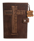 I Can Do All Things Through Christ - Philippians 4:13 Bible Verse | Genuine Leather Journal, Prayer Diary | 320 Pages, Refillable insert