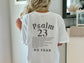 PSALM 23 - The Lord Is My Shepherd Shirt | Scripture T-Shirt - Bible Verse Shirt