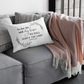 Bible Verse Pillow - As For Me and My House We Will Serve The Lord - Joshua 24:15