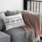 Faith, Hope & Love Bible Verse Pillow  | Lumbar Pillow, Accent Pillow, Throw Pillow