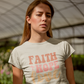 Faith Hope Love Shirt - Christian Shirt | 1 Corinthians 13:13 Bible Verse Shirt Men's Women's Heavy Cotton Tee