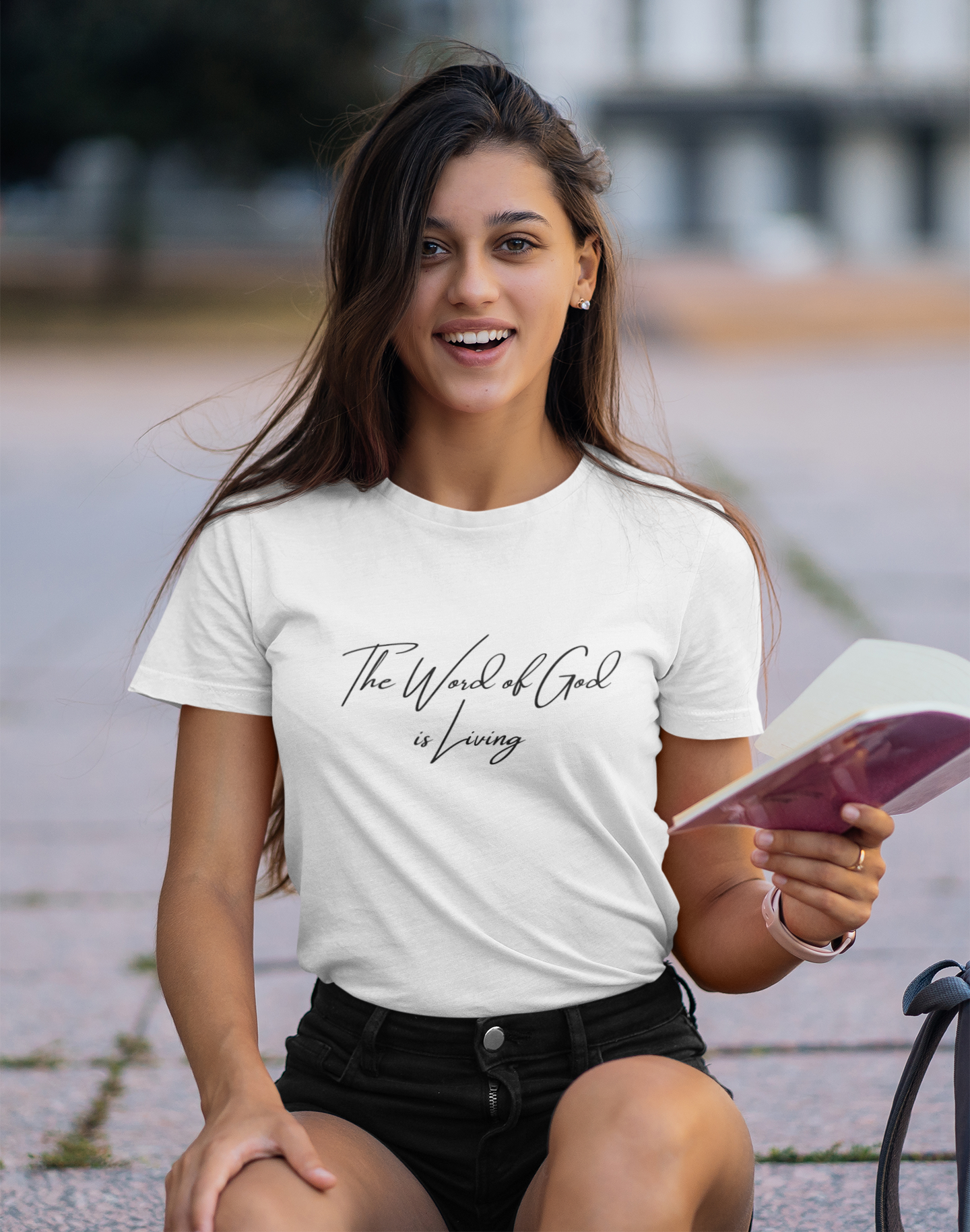 The Word of God is Living Shirt - Hebrews 4:12 | Christian T-Shirt, Bible Verse Tee