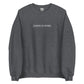Embroidered Jesus is King Sweatshirt