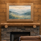 Smoky Mountains Painting Print | Appalachian Mountains Watercolor - Unframed Print