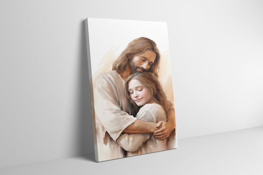 Canvas Gallery Wrap - The Embrace of Christ